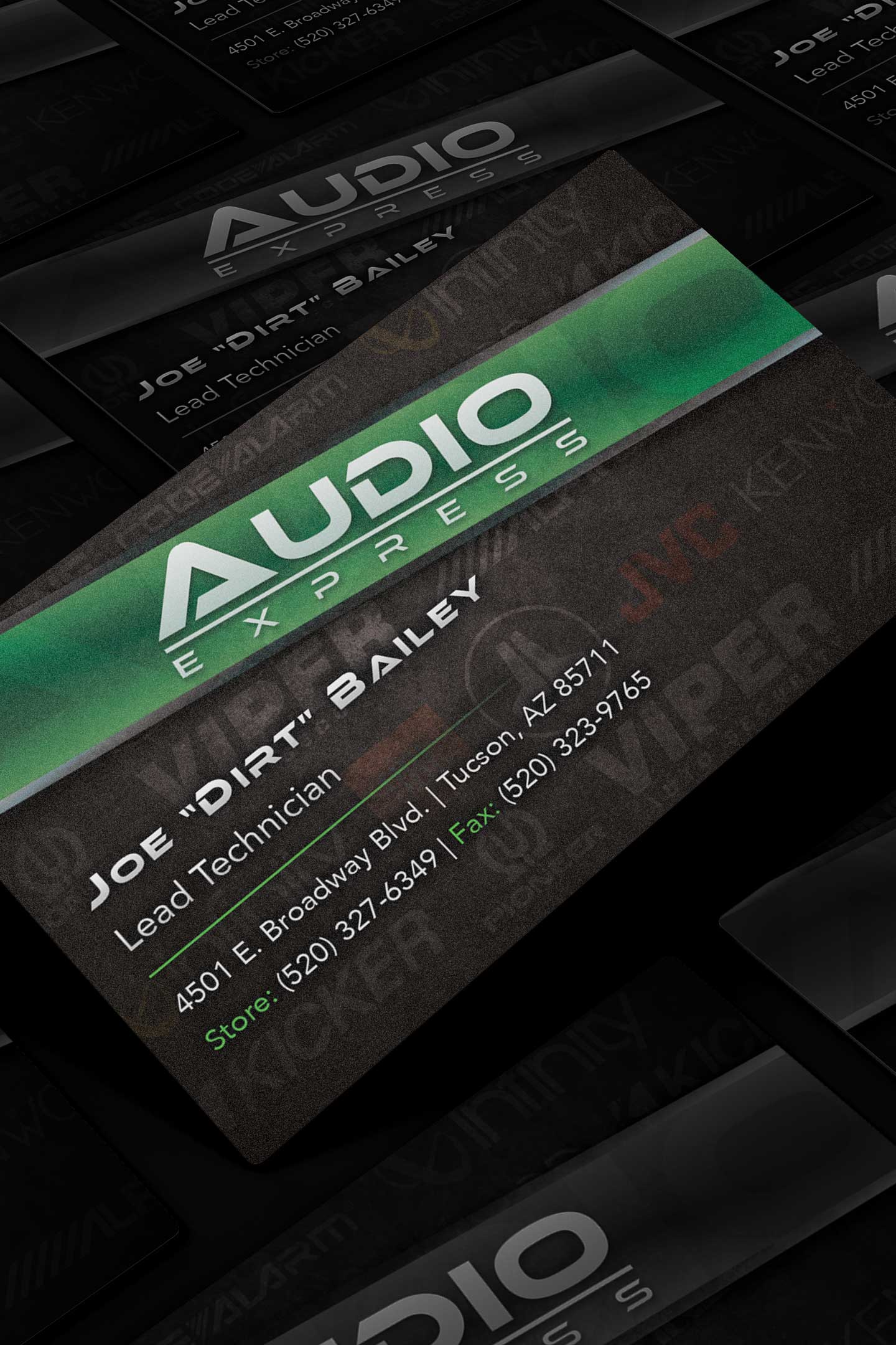 Audio Express - Business Cards