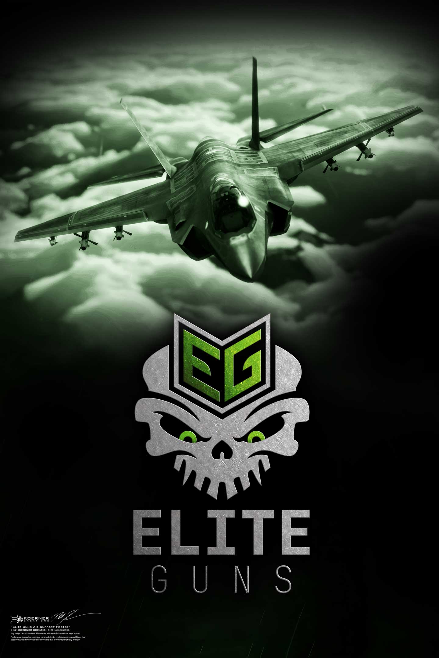 Elite Guns Store Poster (Target Acquired)