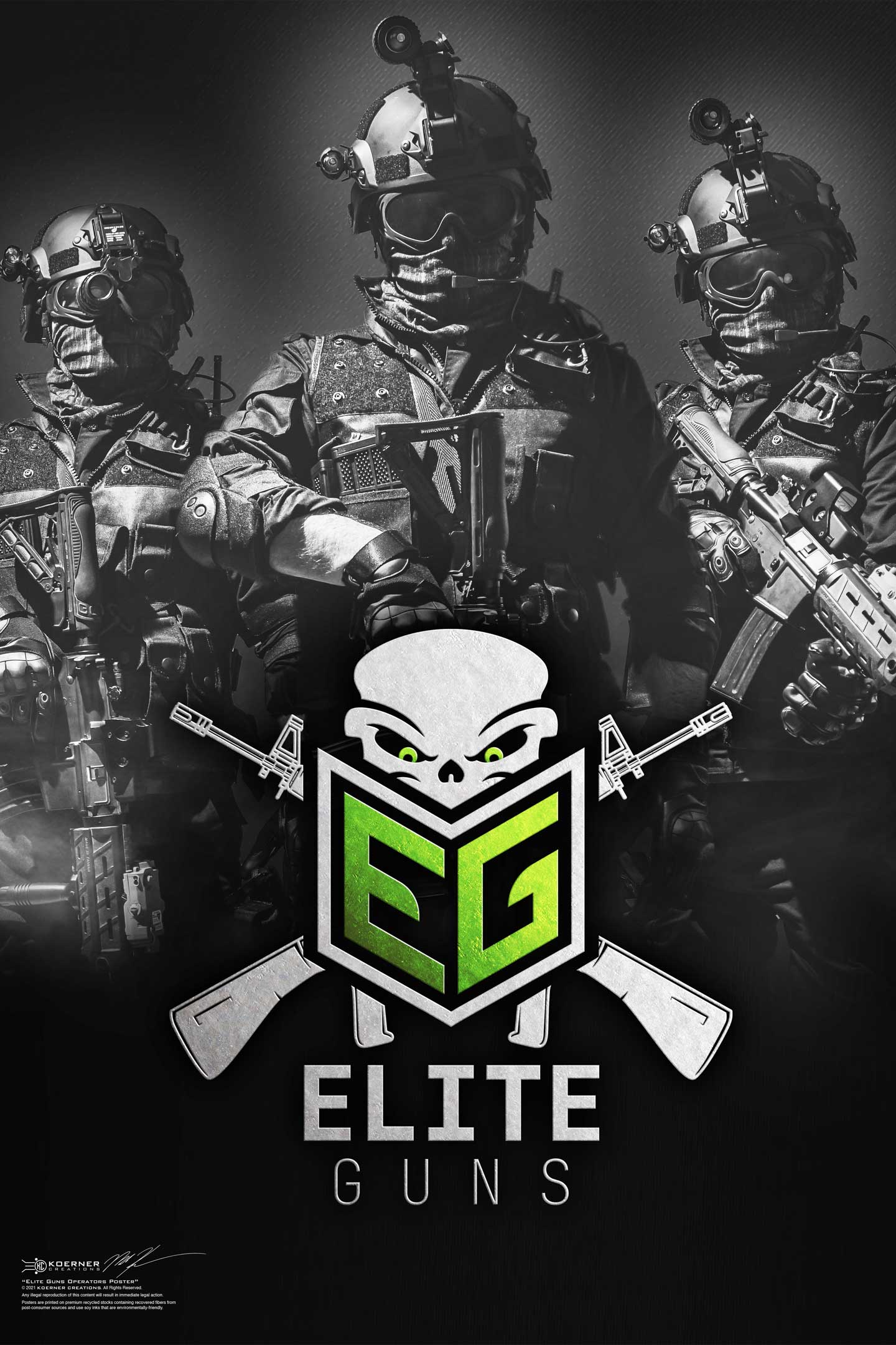 Elite Guns Store Poster (The Squad)