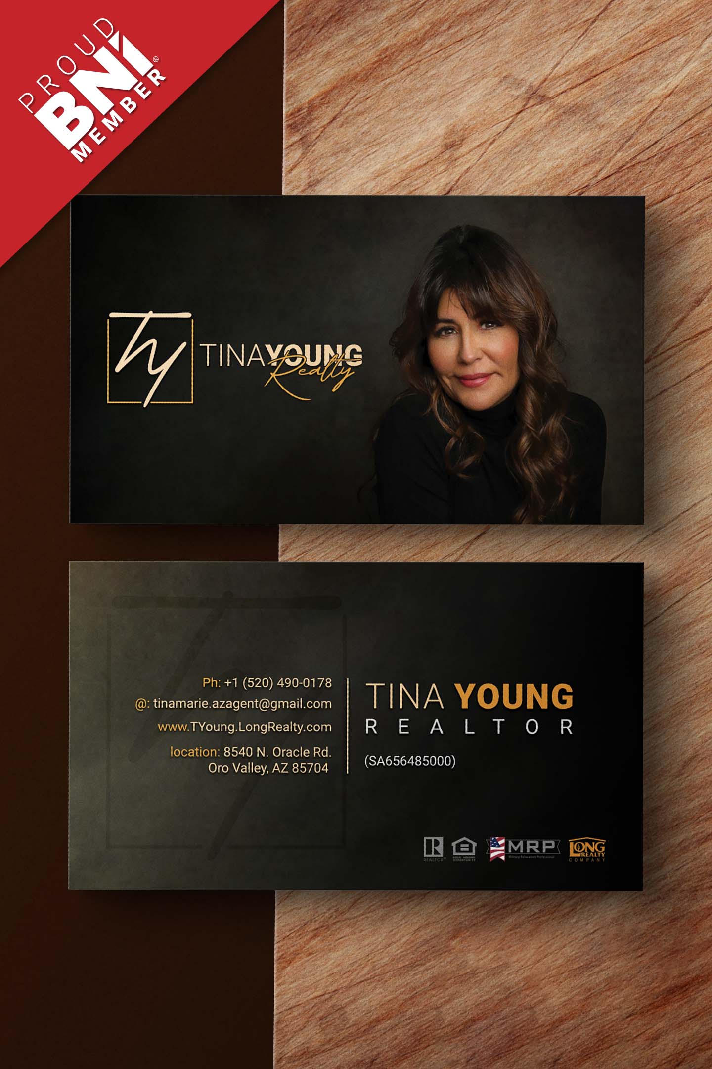 Tina Young Realty - Business Cards