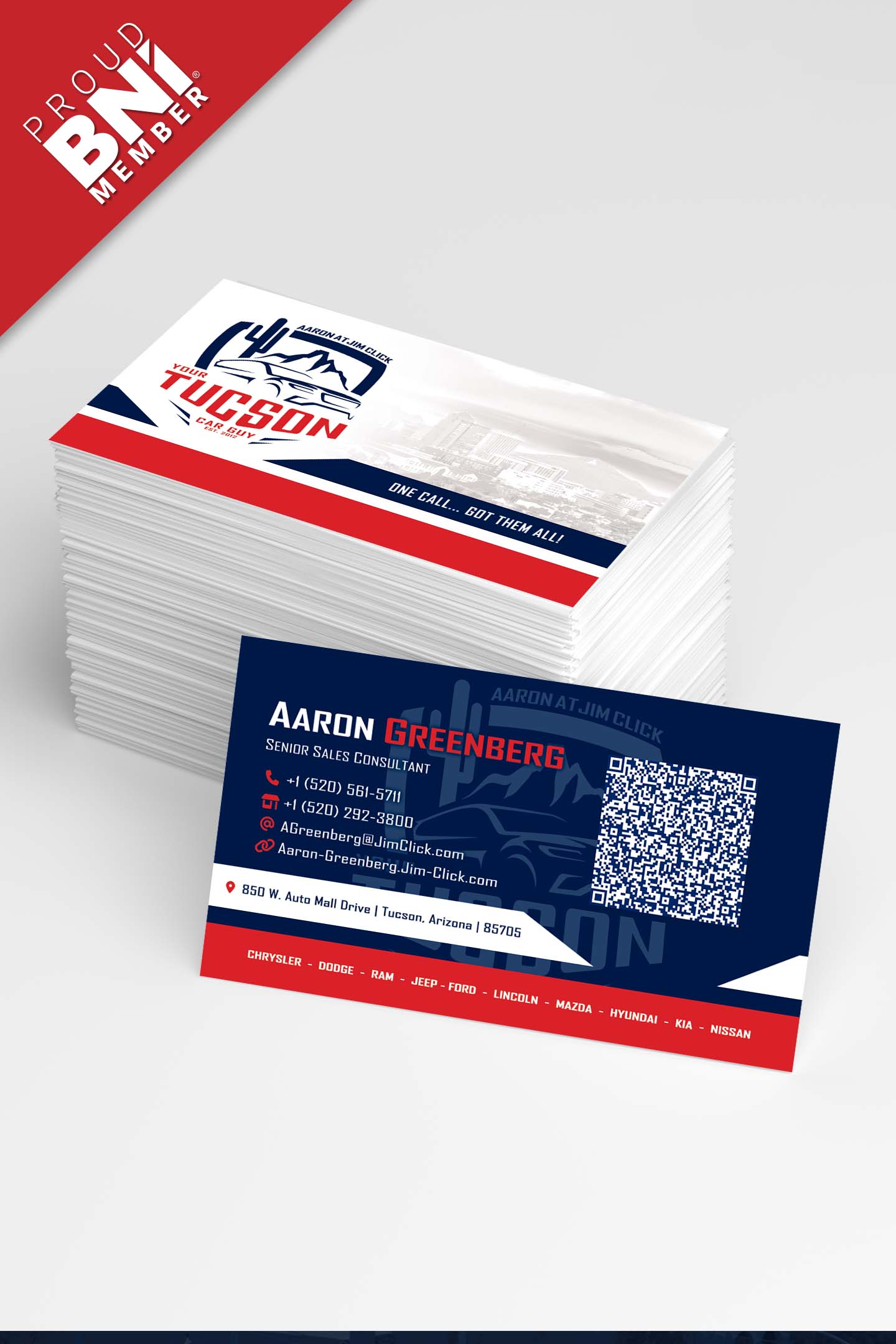Your Tucson Car Guy - Business Cards