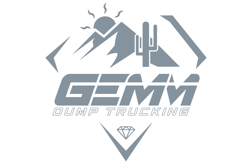 GEMM Dump Trucking Logo